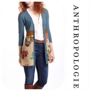🌾 ANYHROPOLOGIE KNOTTED  & Knotted Cardigan